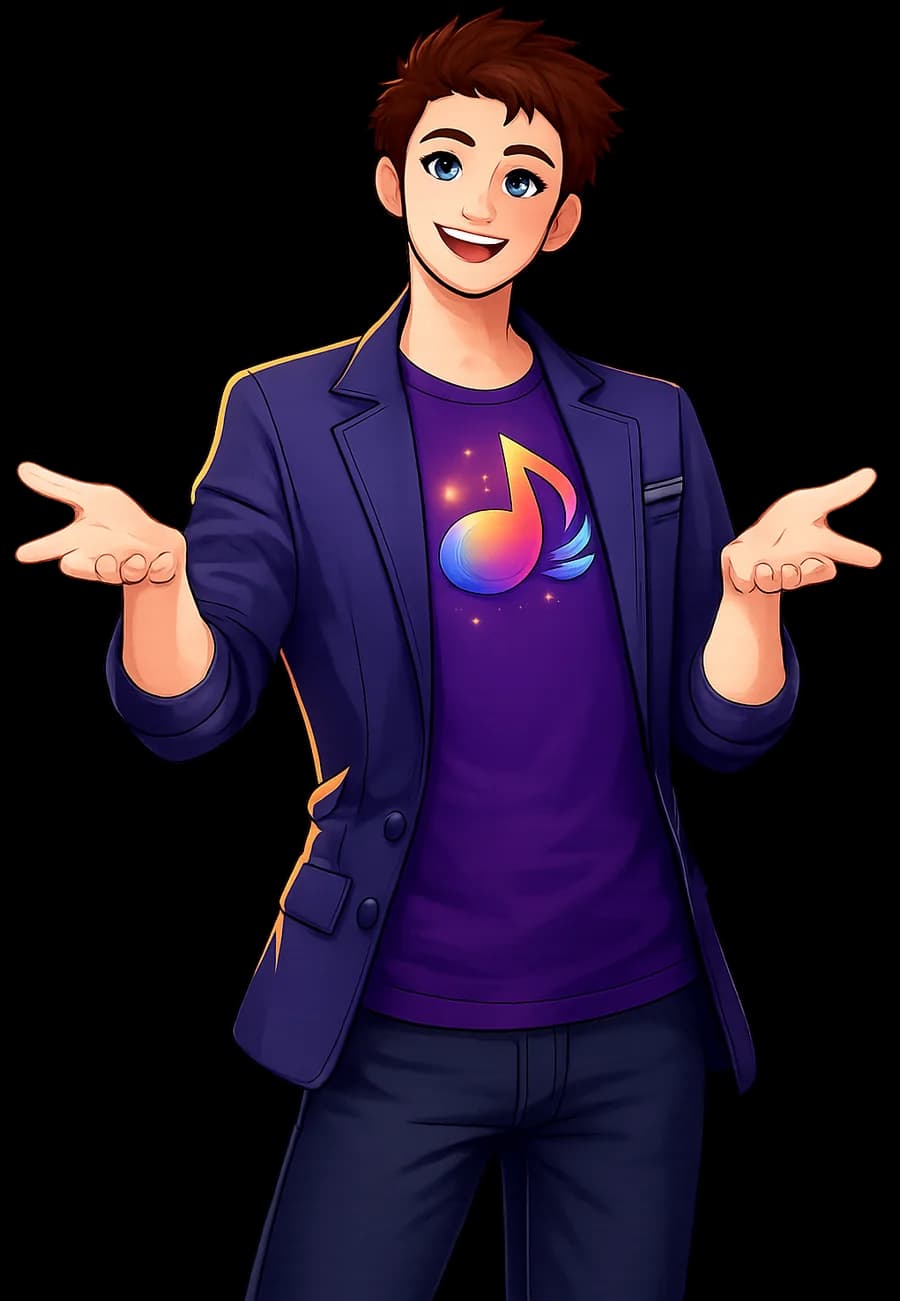 Max, die Stimme von Musicalverse